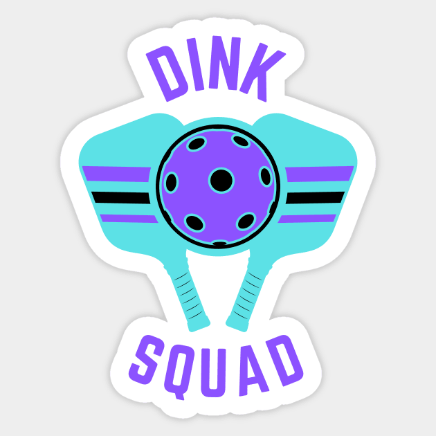 Dink Squad Sticker by coldwater_creative